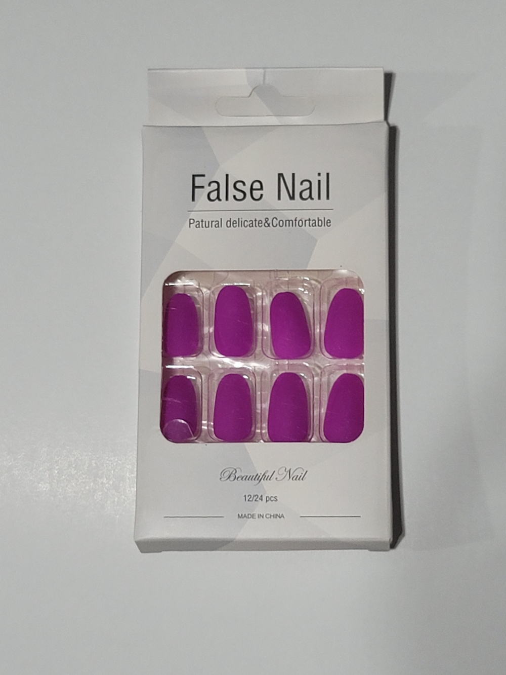 ❤️‍🔥6/$15❤️‍🔥Purple False Nail Set - Comfortable Press-On Nails